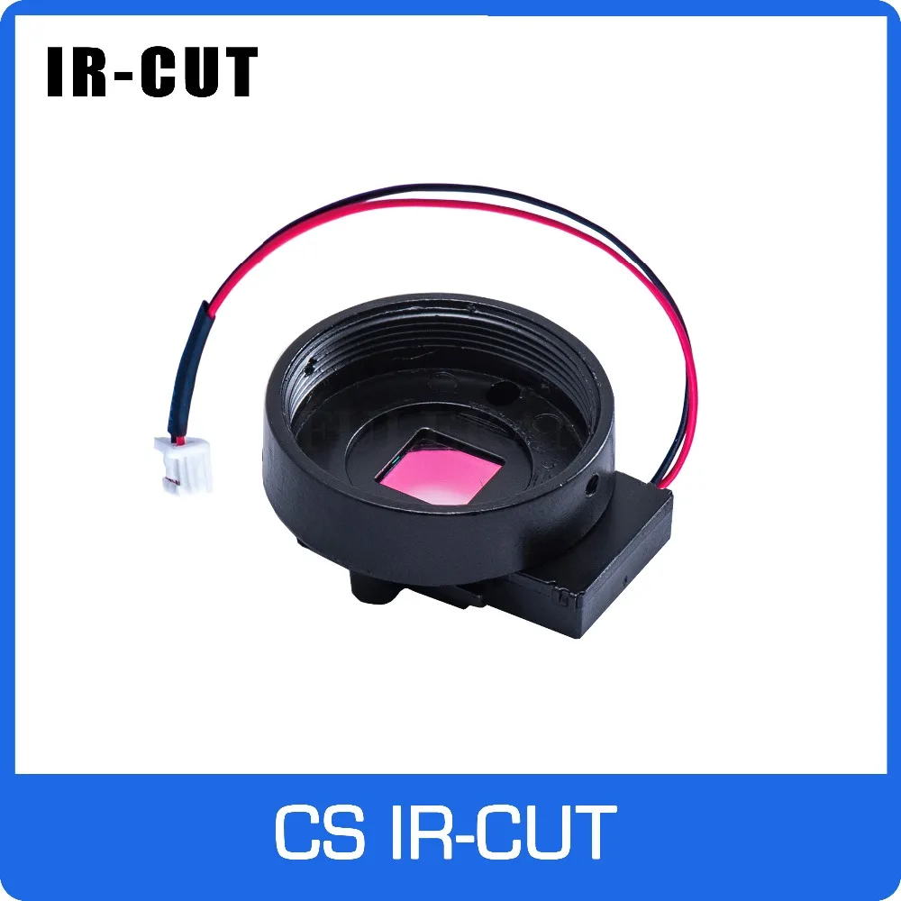 IR CUT ICR with CS Lens Mount Holder Dual Filters Day and Nigh Automatically Switch for CCTV Camera