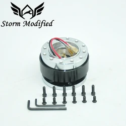 Universal Car Auto Steering Wheel Quick Release Hub Adapter Snap Off Boss Kit Car Accessories