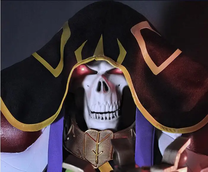 Irelia H Store Overlord Cosplay Ainz Ooal Gown cosplay costume Momonga cloak with hat custom made/sizing image 2