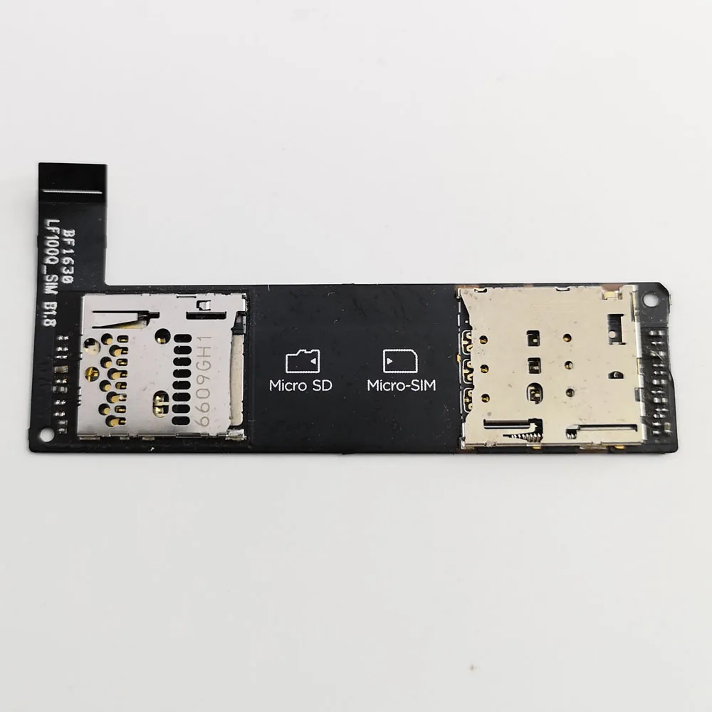 LF100Q_SIM Micro SD Micro-SIM with Flex Cable Ribbon for YOGA Tab 3 Plus Tablet YT-X703 YT-X703L