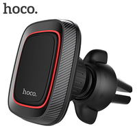 Hoco Magnetic Phone Car Holder For iPhone 12 11 XS Air Vent Mount Stand For Samsung A51 A71 S20 GPS Bracket in Car Phone Holder