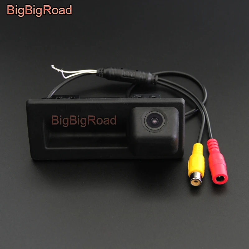 

HD Rear View Camera For Skoda Octavia MK3 A7 5E 2015 2016 2017 2018 2019 Superb MK3 Trunk Handle Back up camera CCD Night Vision