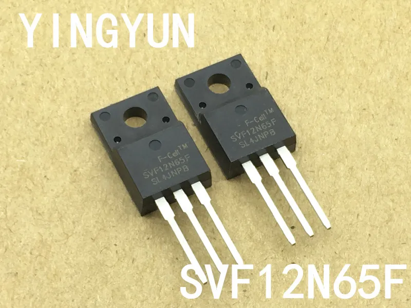 

10PCS/LOT SVF12N65F 12N65 FQPF12N65 CS12N65 12A650V New original