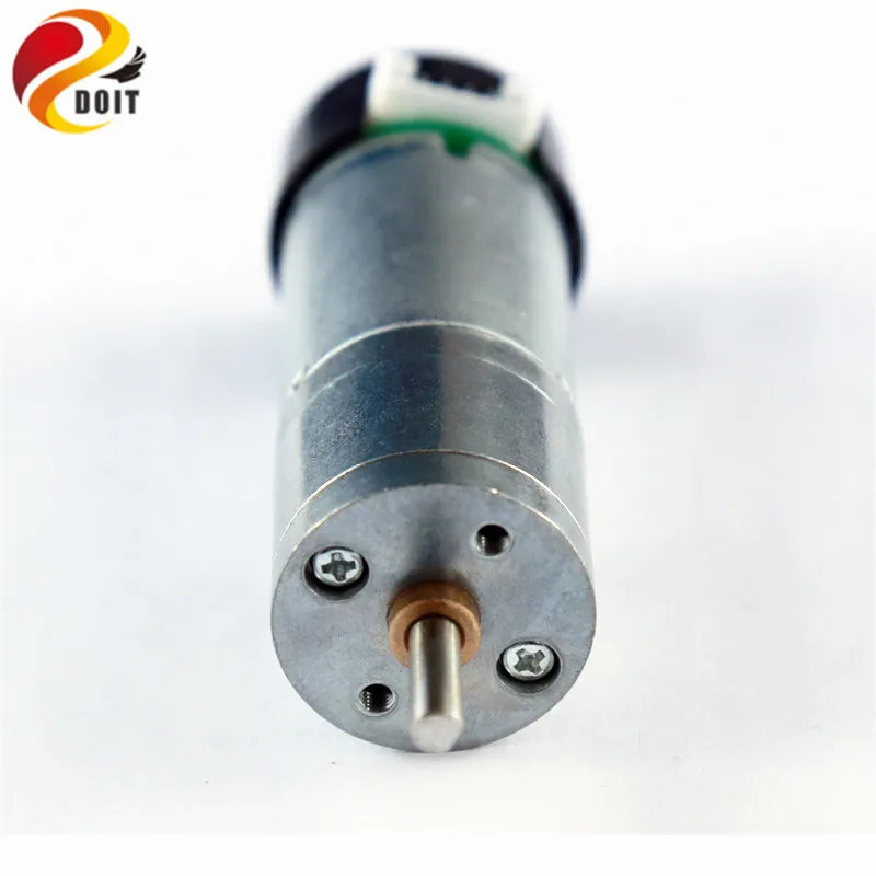 DOIT-25mm 9V DC 감소 스티어링 기어 모터 1 개, 로봇 자동차 탱크 섀시 크롤러 원격 제어 캐터필러