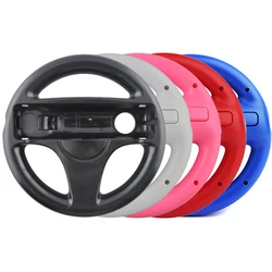 6 color Durable Plastic Steering Wheel For Wii for Mario Kart Racing Games Remote Controller Console
