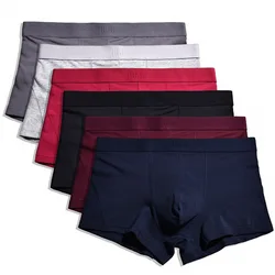 Sexy Men's Panties Boxers Male Underwear Men Boxer Shorts Mid Rise Convex U Cotton Man Underwear Boxer Fringe Underpants S - 3XL