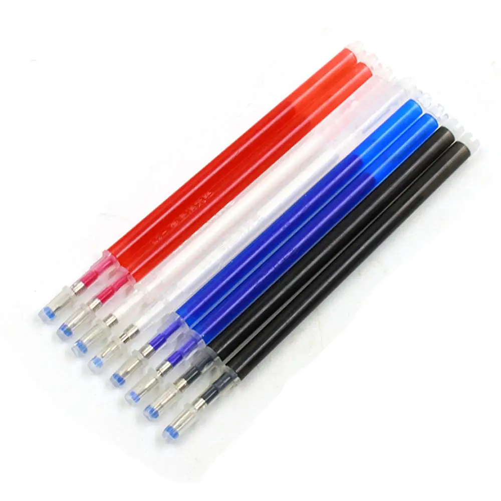 Wholesale 50Pcs Heat Erasable Refill Pens High Temperature Disappearing Sewing Pen Tailor Fabric Marker Pen Sewing Accessories