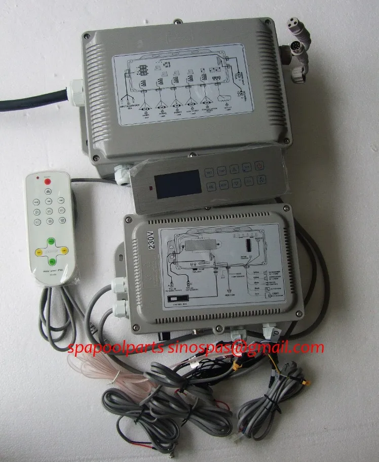 Chinese whole set of spa hot tub controller GD-7005/GD7005 / GD 7005  include  touch panel and control box