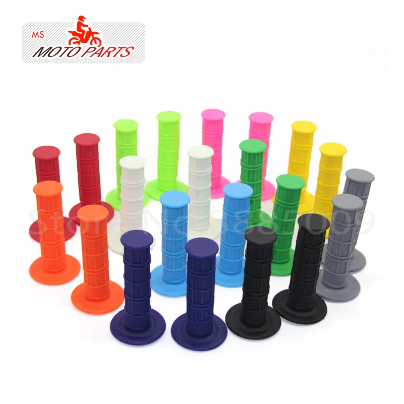 Color Super Soft handle grips Handlebar grip for Kayo Apollo Bosuer Xmotos Zongshen Shineray Dirt Pit Bike Motocross Grips