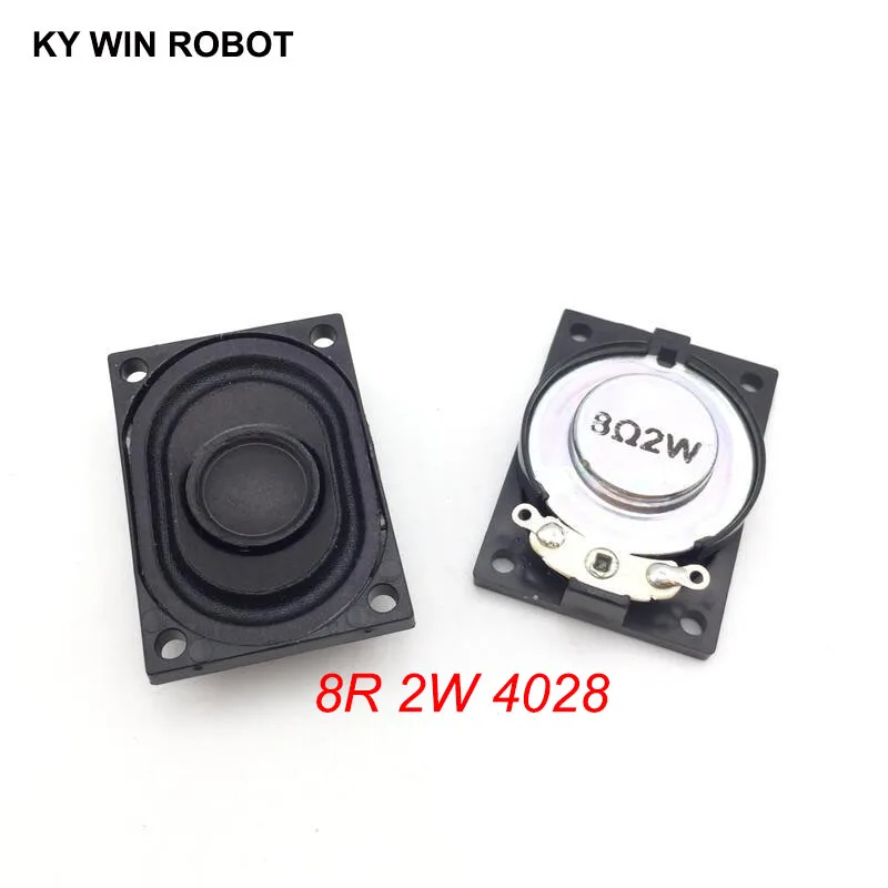 2PCS/Lot LCD Monitor/TV Speaker Horn 2W 8R 4028 2840 Loud speaker 8 ohms 2 Watt 8R 2W 40*28MM