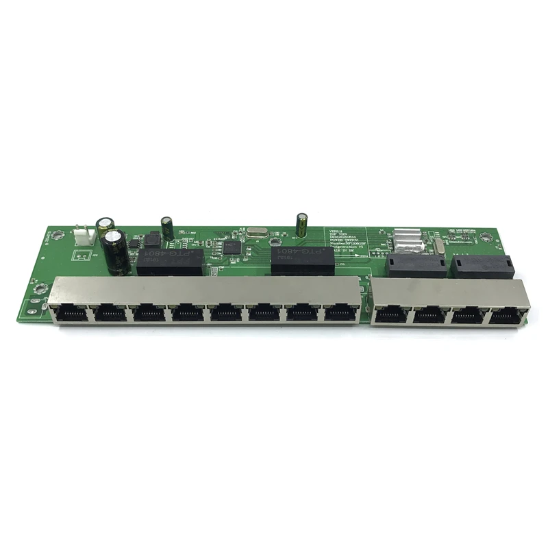 4  POE 48v 10 port gigabit unmanaged poe switch 8*100/1000  mbps POE port; 4*10/100/1000  mbps UP Link port;  NVR port 280M