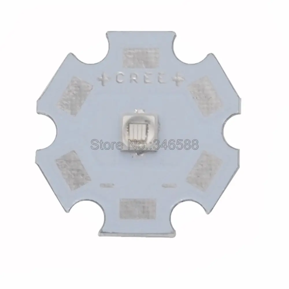 10pcs 3W 365nm 380nm 395nm 420nm UV Ultraviolet 3535 Everlight Eluma High Power LED Light Emitter Diode on 8/12/14/16/20mm PCB