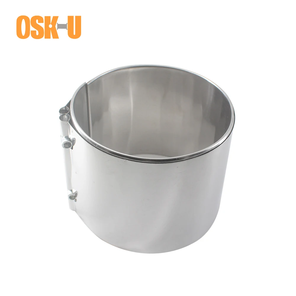 Band Heater Ceramic 130mm Inner Diameter 50/70/100mm Height Stainless Steel Electric Heater Element for Injection Machinery