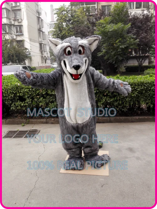 plush wolf mascot Coyote werewolf costume custom fancy costume anime cosplay kit mascotte theme fancy dress  401472