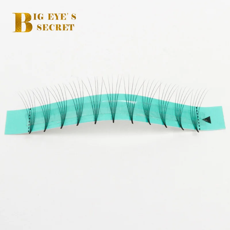 

Wholesale Premade FANS Mink Eyelash Extensions 5 Clusters/Lot Luxury Individual Lashes Fans OEM lOGO False Eyelashes Extension