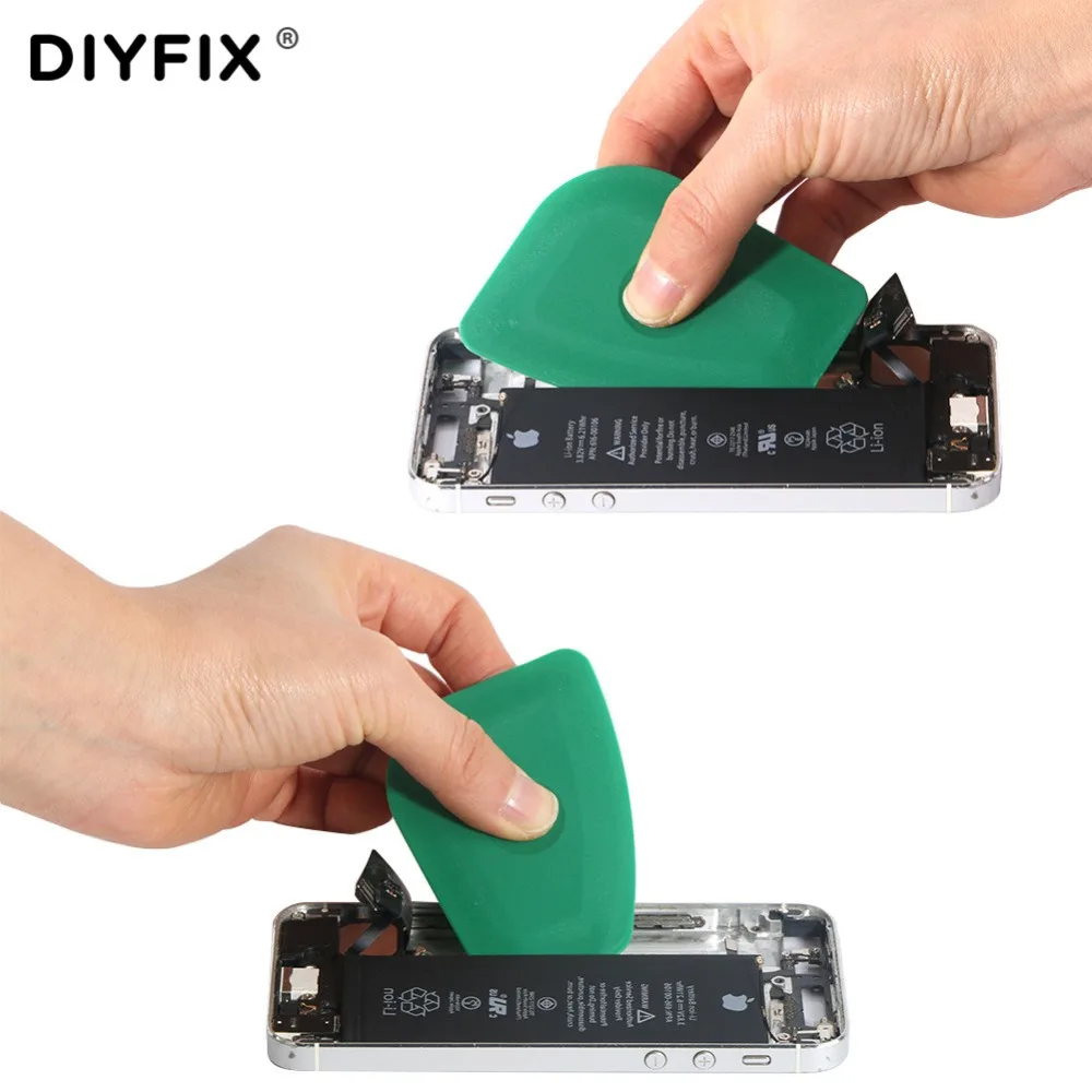 DIYFIX 5 cái Điện Thoại Di Động Mở Công Cụ Tiện Dụng Nâng Lên Card đối với iPhone Samsung Sony Màn Hình LCD Trở Lại Nhà Ở Pin Tháo Rời tay Công Cụ