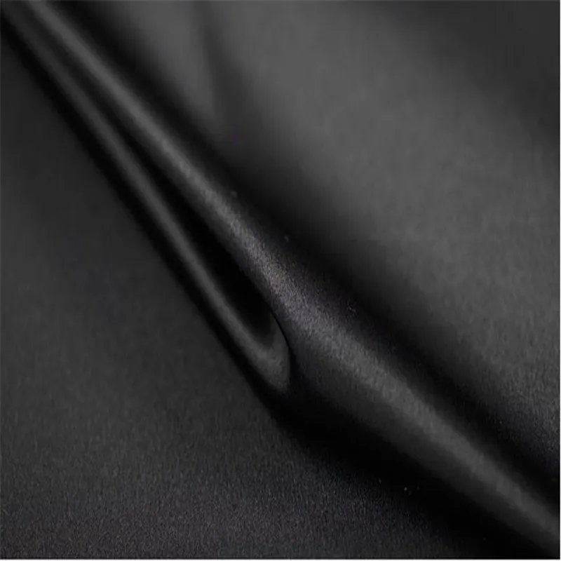 3 Meters 40 Mm Heavy Silk Crepe De Chine Fabric 100% Mulberry Silk 114 Cm Width Black Natural White Colors Sample Testing