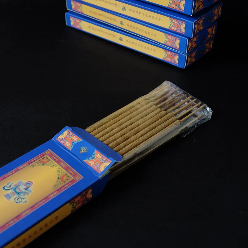 Religious Meditation Tibetan Incense sticks, Positive Energy Blessing, Bland Aroma, Made From Natural Spices,Not Easily Broken