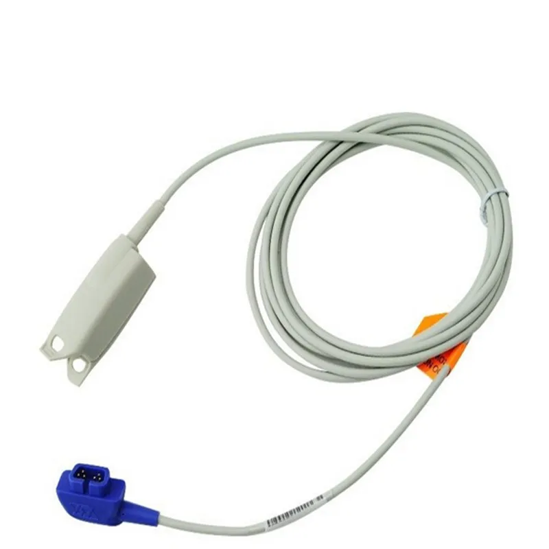 Compatible for Criticare/ CSI 6Pin Adult FingerClip Spo2 Sensor Pulse Oximeter Spo2 Probe Oxygen Probe TPU 3M/3Feet