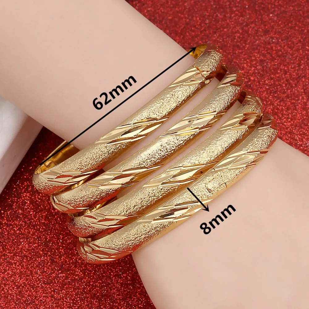 Dubai Gold Jewelry Gold Color Bangles For Ethiopian Bangles & Bracelets Ethiopian Jewelry Bangles Gift