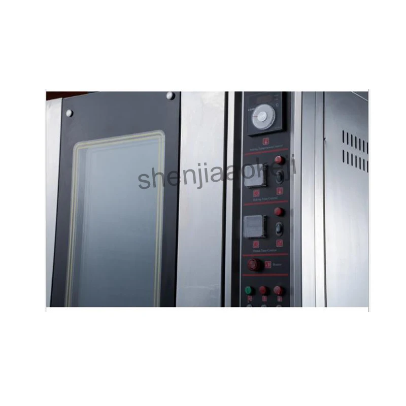 التجارية الكهربائية فرن الهواء الساخن تداول فرن 380 فولت 6500 واط مخبز ماكينة الخبز فرن خبز الخبز كعكة ويست بوينت المعدات