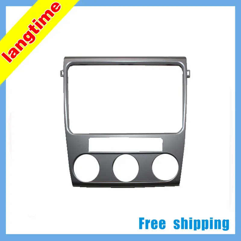 

Free shipping-Car refitting DVD frame,DVD panel,Dash Kit,Fascia,Radio Frame for 2010 Volkswagen Lavida, 2DIN (Luxury Type)