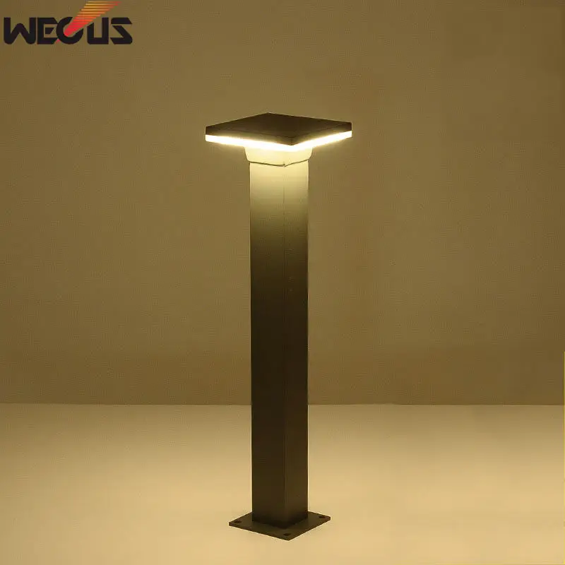 

(WECUS) Modern Outdoor Waterproof Garden Light, Park Villa Community Lawn Lamp, Garden Outdoor Grass Landscape Lamp