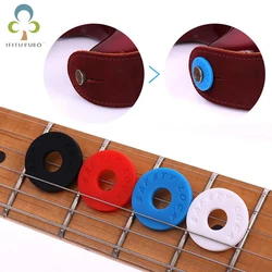 4pcs/Lot Electric Guitar Strap Locks Blocks Rubber Material Bass Guitar Strap Lock Guitar Parts & Accessories Drop Shipping GYH