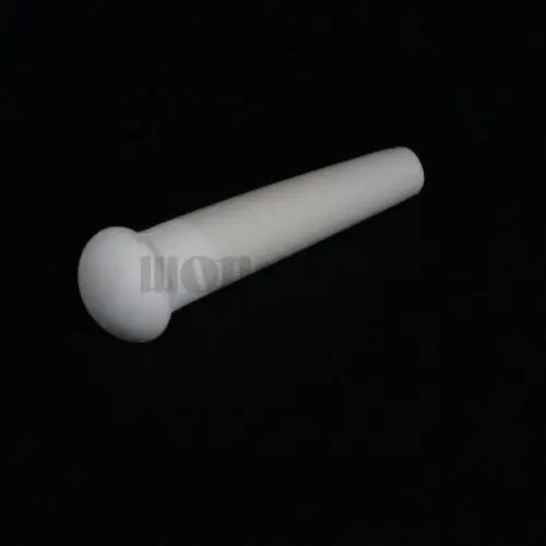 160mm Length Ceramic Pestle Rod Porcelain Ceramic Apothecary Pharmacy Lab Drug