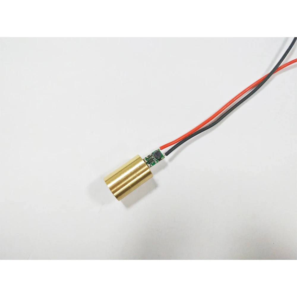 520nm 5 mW 10 mW Verde Punto Luce Modulo Punto Laser Modulo Locator Range Finder
