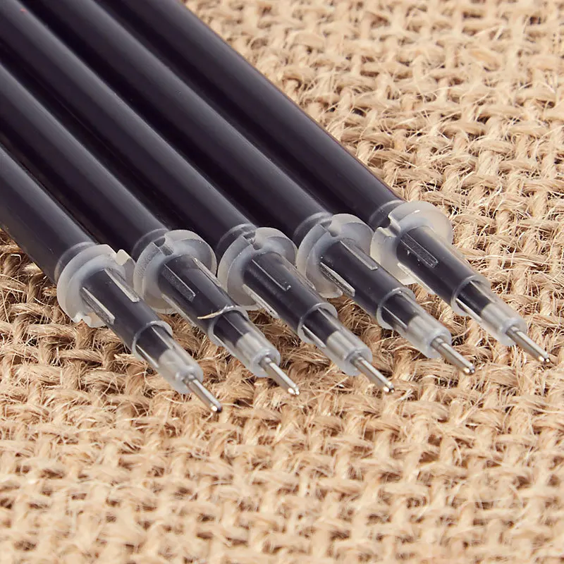 25pcs/lot Replace Ink Gel Pen Refill Papelaria 0.5mm Bullet Pen Refills Shcool Stationery Office Supplies