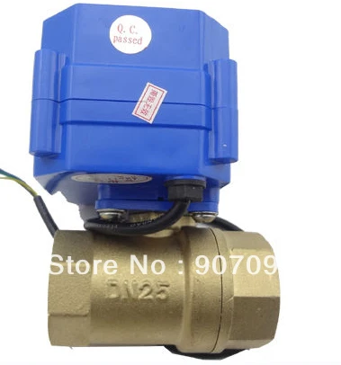 

High Quality CWX-15Q/N 1'' Brass Electric Ball Valve 3-6V Voltage