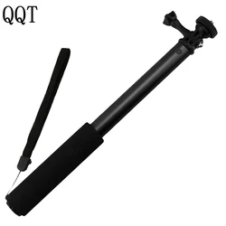 QQT for Gopro monopiede tripod allungabile portatile monopiede selfie stick monopiede for go pro hero12 11 9876 xiaomi yi/sj4000