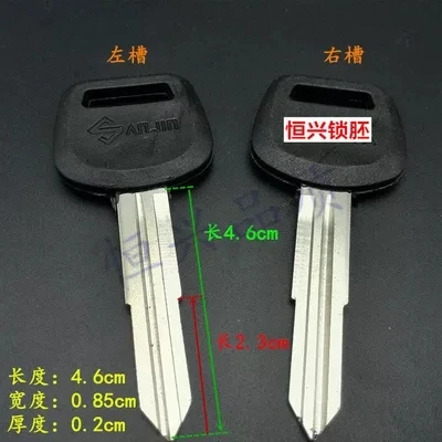 더블 그루브 자동차 키 블랭크, 오래된 구리 접착제, 도요타 이중 배아 라이온스 키 블랭크 (10 개)
