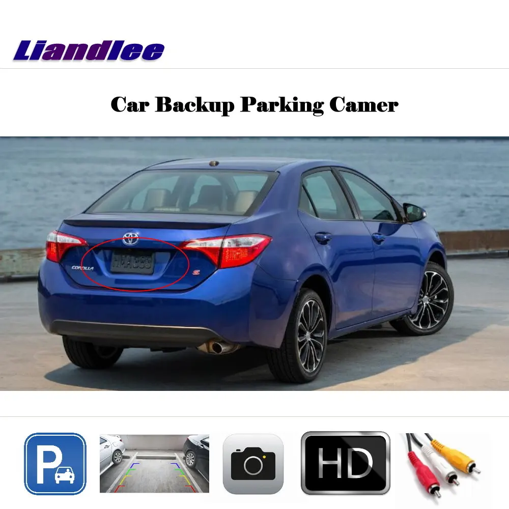 For Toyota Corolla Levin 2015-2020 Car Original Display Rear View Image Reverse Camera HD CCD CAM Auto Parking Accessories