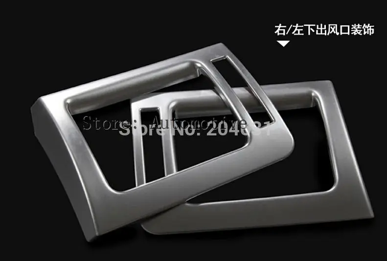 For 2012-2014 2015 2016 2017  for Subaru XV underside outlet box decorative cover 2pcs/set