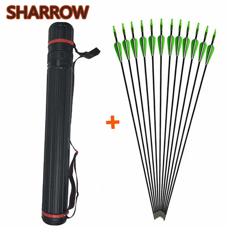 

12 шт., стеклянные наконечники для стрел диаметром 900 дюйма