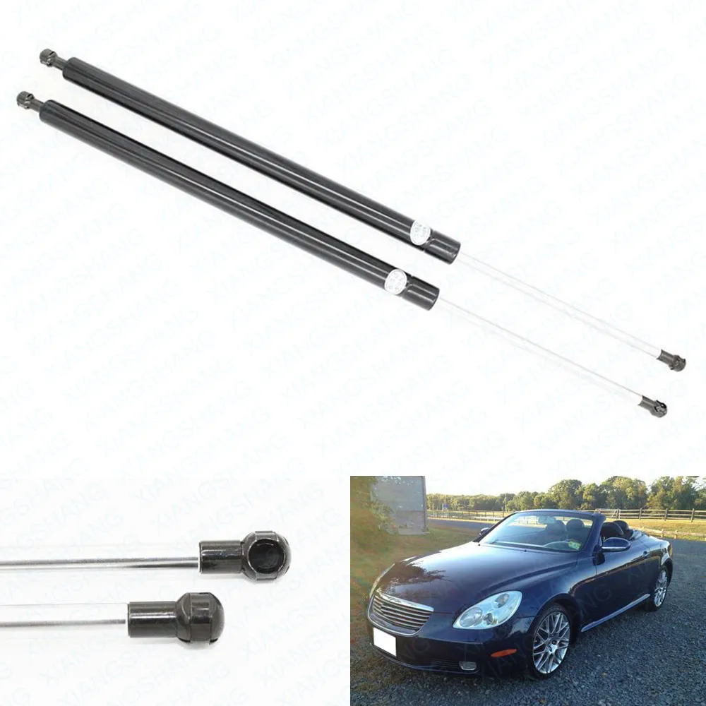 

2pcs Auto Trunk Boot Lift Supports Gas Shocks Struts For 2000- 2007 2008 2009 2010 14.61 inches Lexus SC430 Convertible