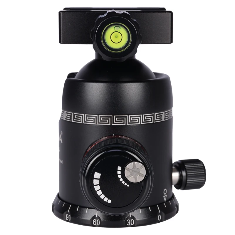 كاميرا ثلاثية القوائم مصنوعة من سبائك الألومنيوم الاحترافية بزاوية 360 درجة