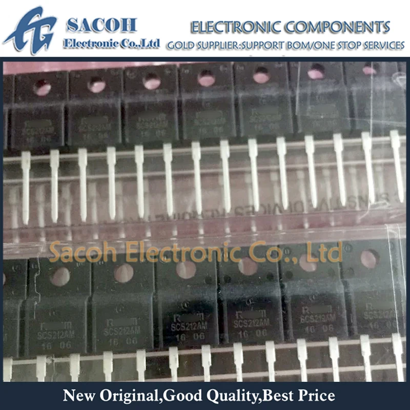 

Refurbished Original 10Pcs/Lot SCS212AM SCS212A OR SCS212AG OR SCS212AJ SCS212 TO-220F 12A 650V SiC Schottky Barrier Diode