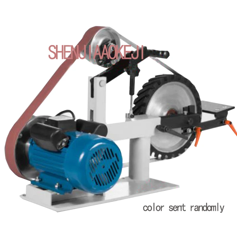 

NEW Sander Variable Speed Belt tool Polishing machine Knife grinding burr aluminum piece Multi-functional safety belt machine