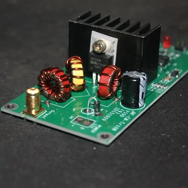10W 13.56MHz QRP Radio CW trasmettitore amplificatore di potenza batteria al litio alimentatore (finito)