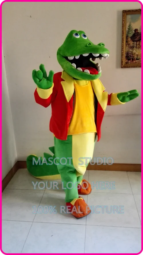 mascot crocodile the aligator gator mascot costume custom fancy costume anime cosplay kits mascotte fancy dress carnival costume