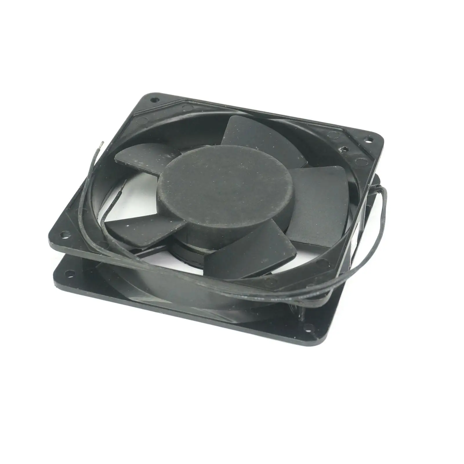 220V Ac 120X120X25 Mm Axiale Radiator Fan 61CFM 2100 Rpm Kogellager Hoge Snelheid
