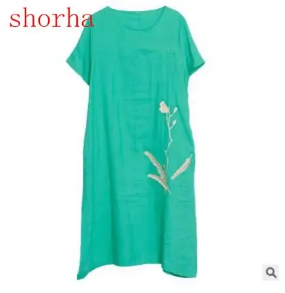 Summer Fashion Maternity Nursing Dress Ties Waist Cotton Linen Breastfeeding Clothes for Pregnant Women Pregnancy dresses