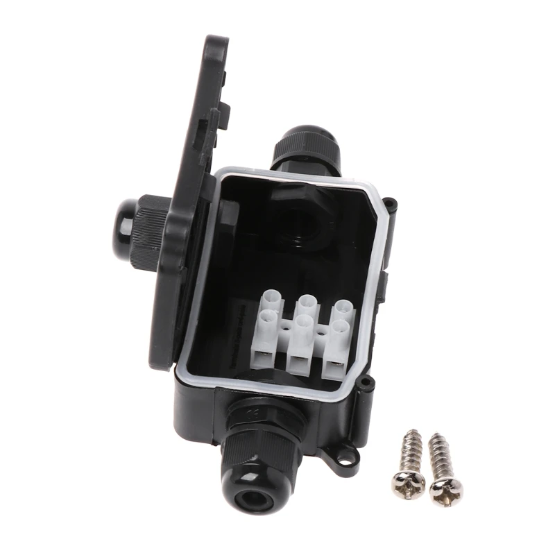 2/3Way IP66 Outdoor Waterproof Cable Connector Junction Box With Terminal 450V