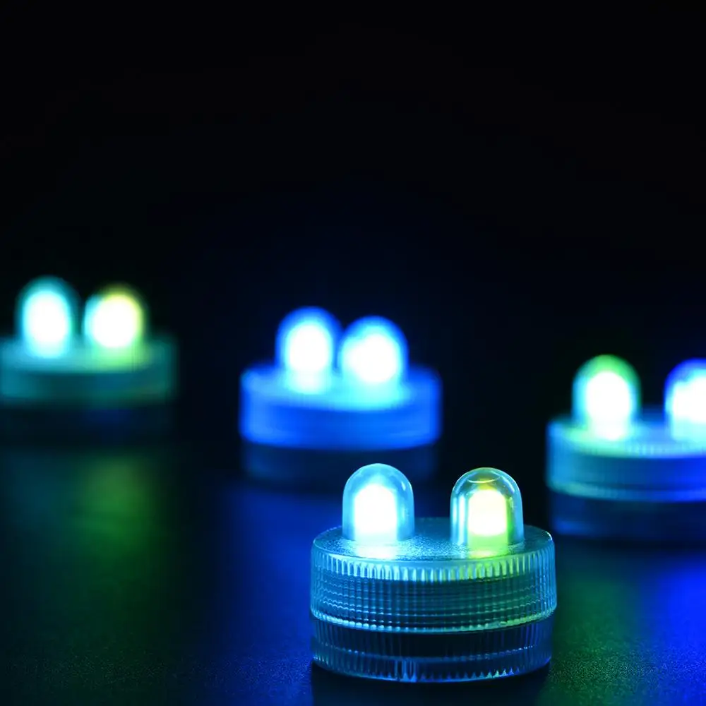 FREIES VERSCHIFFEN FABRIK SUPPLIRE SUPER Helle GELB DOPPEL LED Tauch Mini Led-leuchten