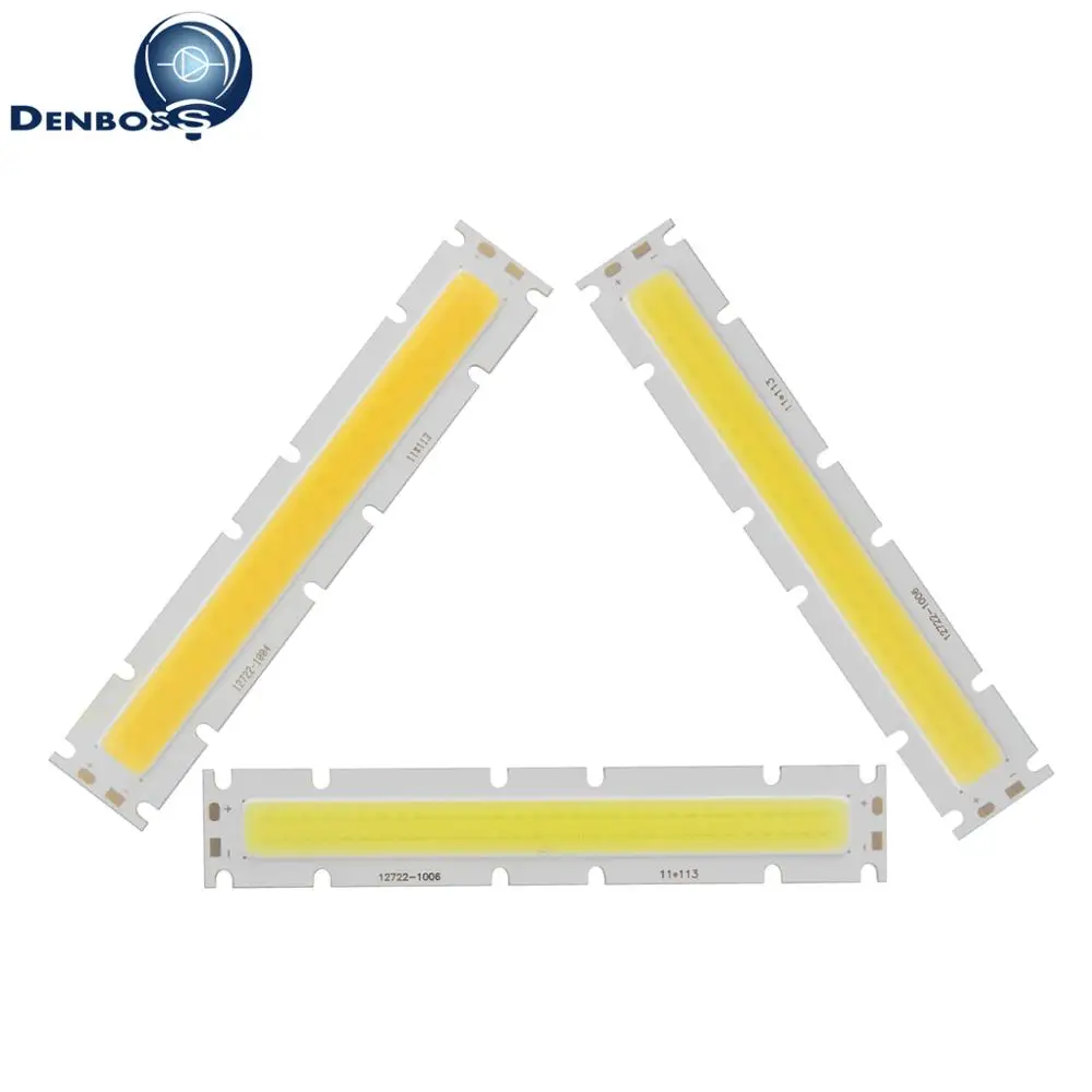 

127mm 20W long LED COB Strip 22mm High Power Light Source COB Hard DIY bulb Module 20W 30-33V DC lamp for Outdoor Downlight