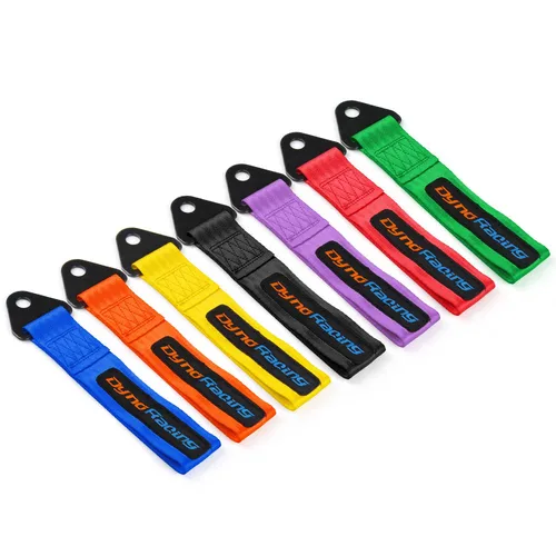 Imagen 2 del producto Dynoracing-Correa de remolque para coche de carreras, alta calidad, cuerdas de remolque, gancho, barras de remolque sin tornillos y tuercas, BX101109