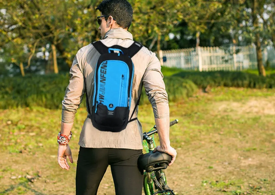 Cycling backpack mountain bike riding bag men and women shoulder bag bicycle road bike water bag backpack equipment